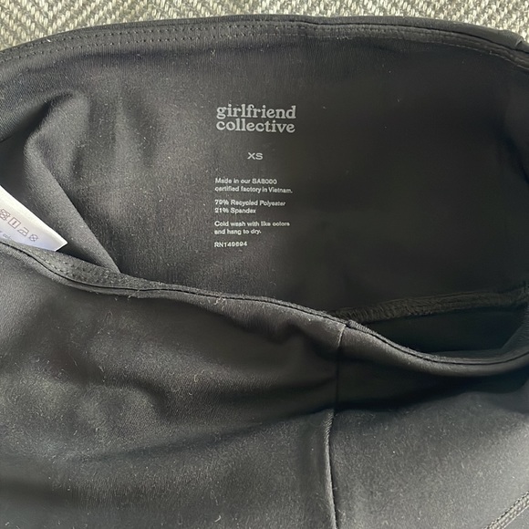 Girlfriend Collective High Rise Run Short - Picture 5 of 6